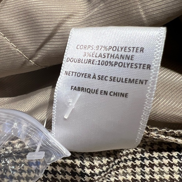 ASTR the label Houndstooth Check Wide Leg Pants L - Picture 12 of 13